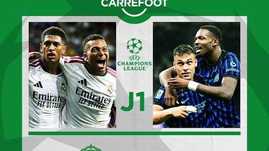 LDC-Phase de Ligue-J1 : Real -Inter en tête d'affiche ce soir 