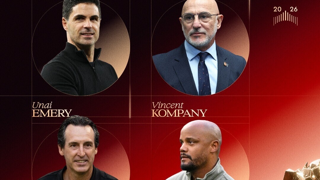 Ballon d'Or : Arteta, De la Fuente, Emery, Kompany et Luis Enrique en liste pour ‘’l’Entraîneur de l'année 2026’’
