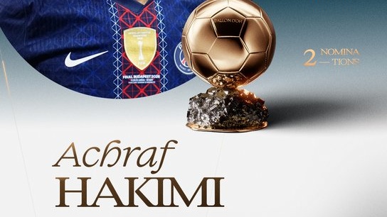 Ballon d'Or : Hakimi parmi les 30 nommés 