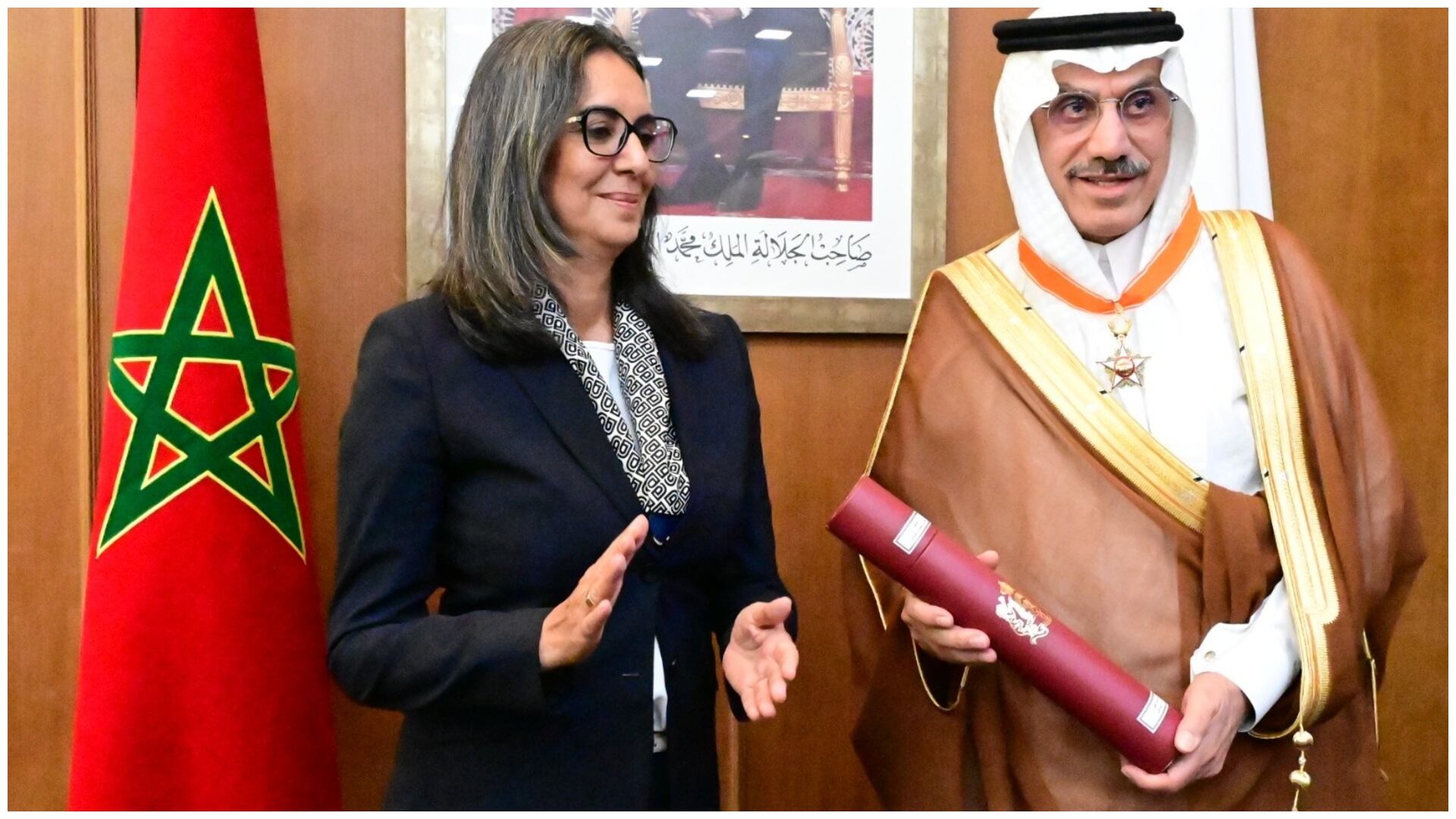 Le président de la Banque Islamique de Développement décoré du Wissam Alaouite