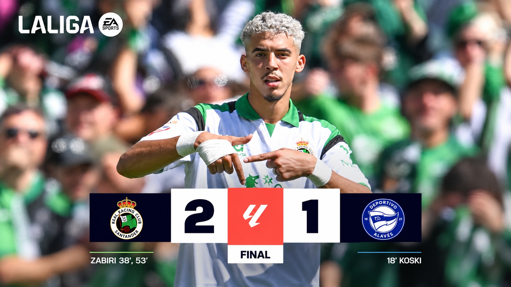 Liga : Auteur d'un doublé face à Alavés, Zabiri confirme sa renaissance sous ses nouvelles couleurs