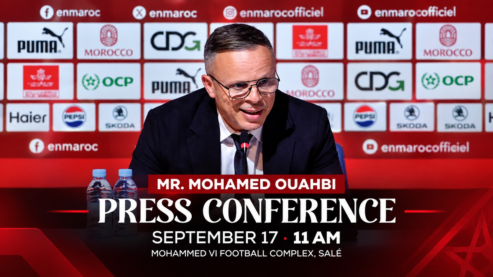 FRMF : Mohamed Ouahbi annoncera la liste des Lions le 17 septembre