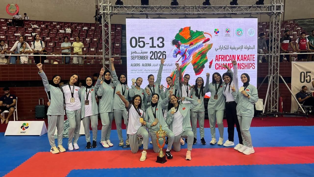 Karaté : le Maroc décroche 26 médailles aux Championnats d’Afrique 2026
