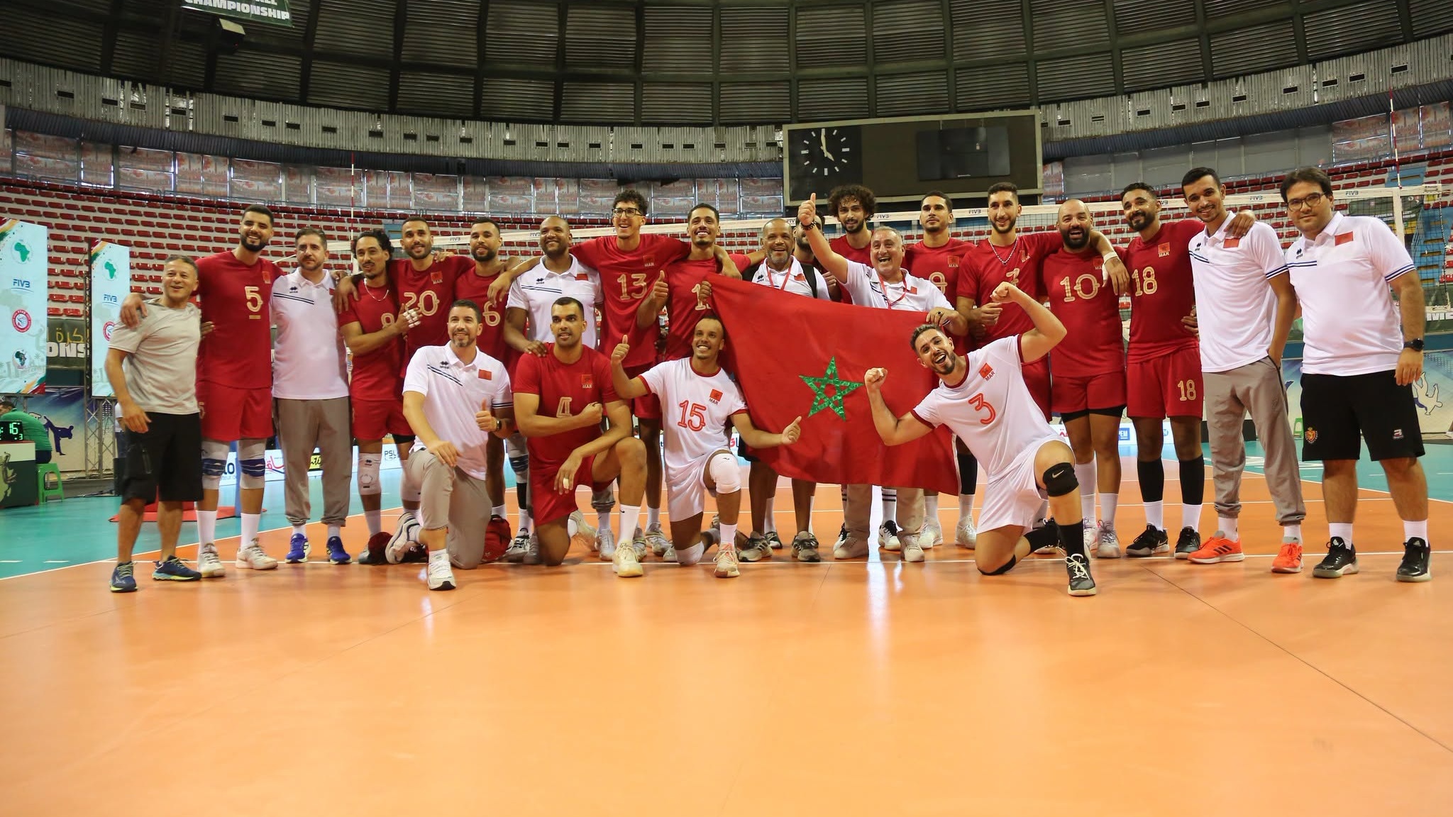 Championnat d’Afrique - Volleyball : le Maroc démarre par une victoire 