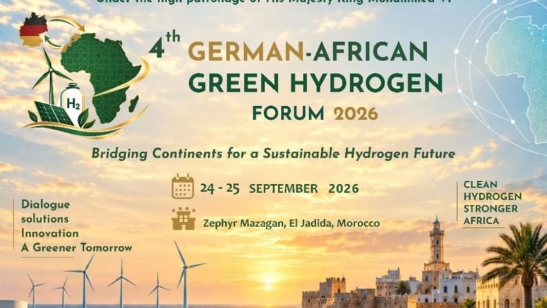 Hydrogène vert : El Jadida accueille le 4e Forum germano-africain consacré à l’avenir d’une filière durable