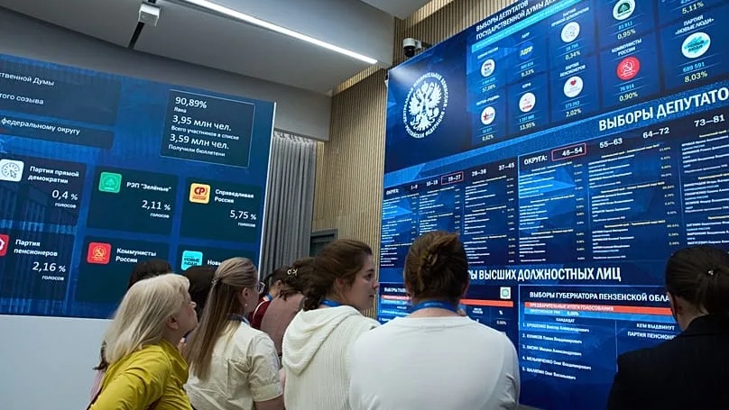 Russie : Le parti de Poutine remporte les législatives