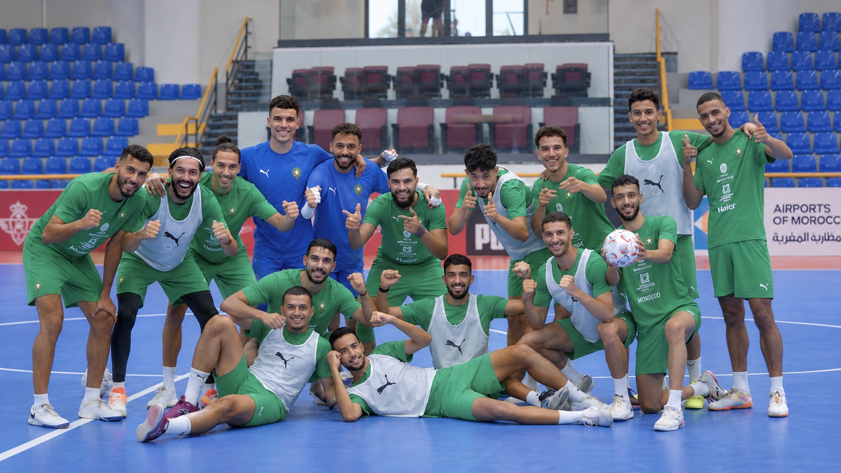 Futsal : le Maroc s’impose face à Anderlecht et remet ça aujourd’hui à huis clos