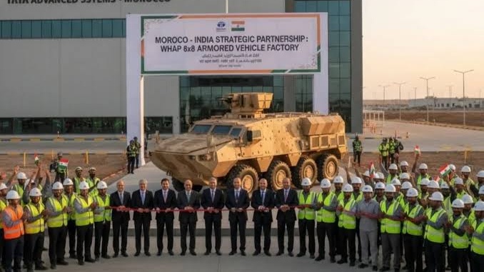 L'Inde met en avant le véhicule blindé WhAP 8×8 sur le marché africain de la défense