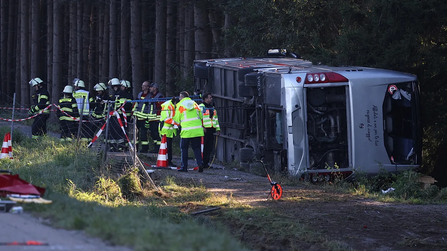 Accident d'autocar près de Munich