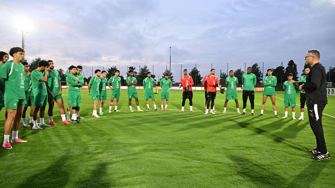 EN : les Lions se préparent pour le Mali