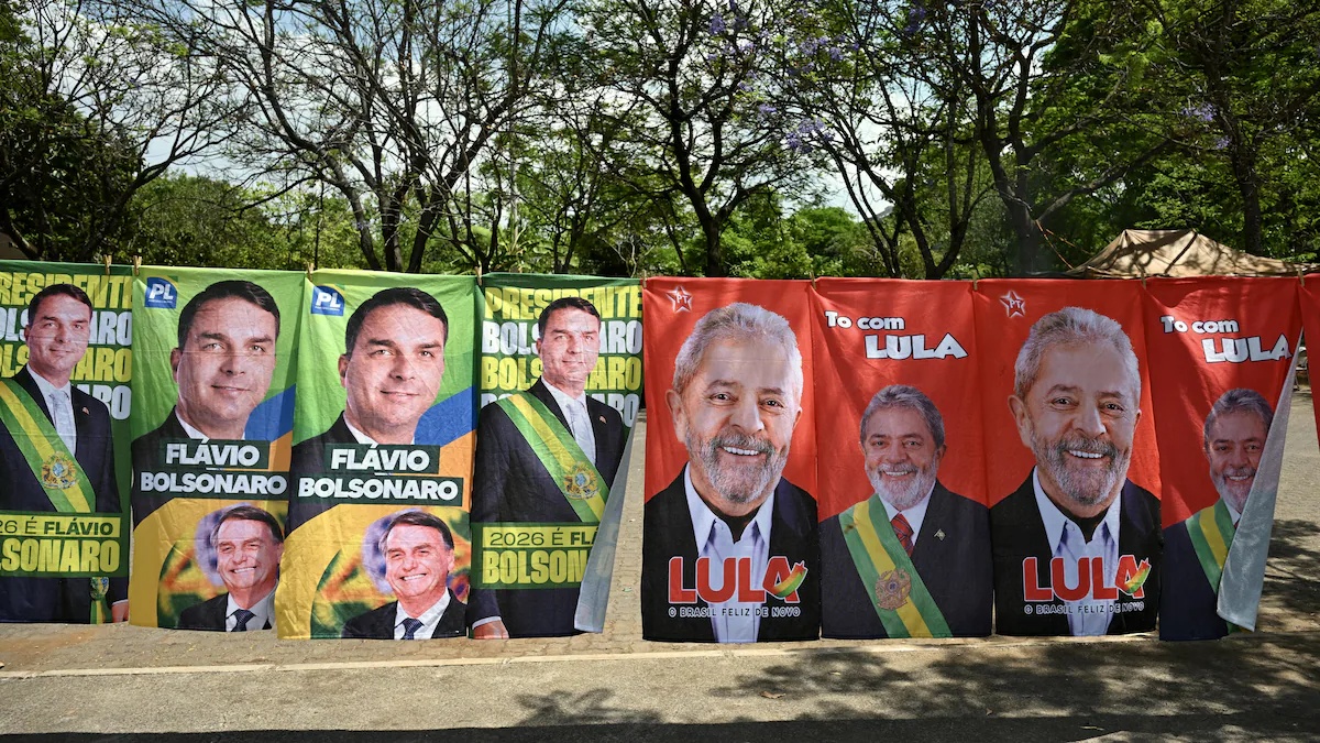 Lula et Bolsonaro fils pour la résidentielle brésilienne