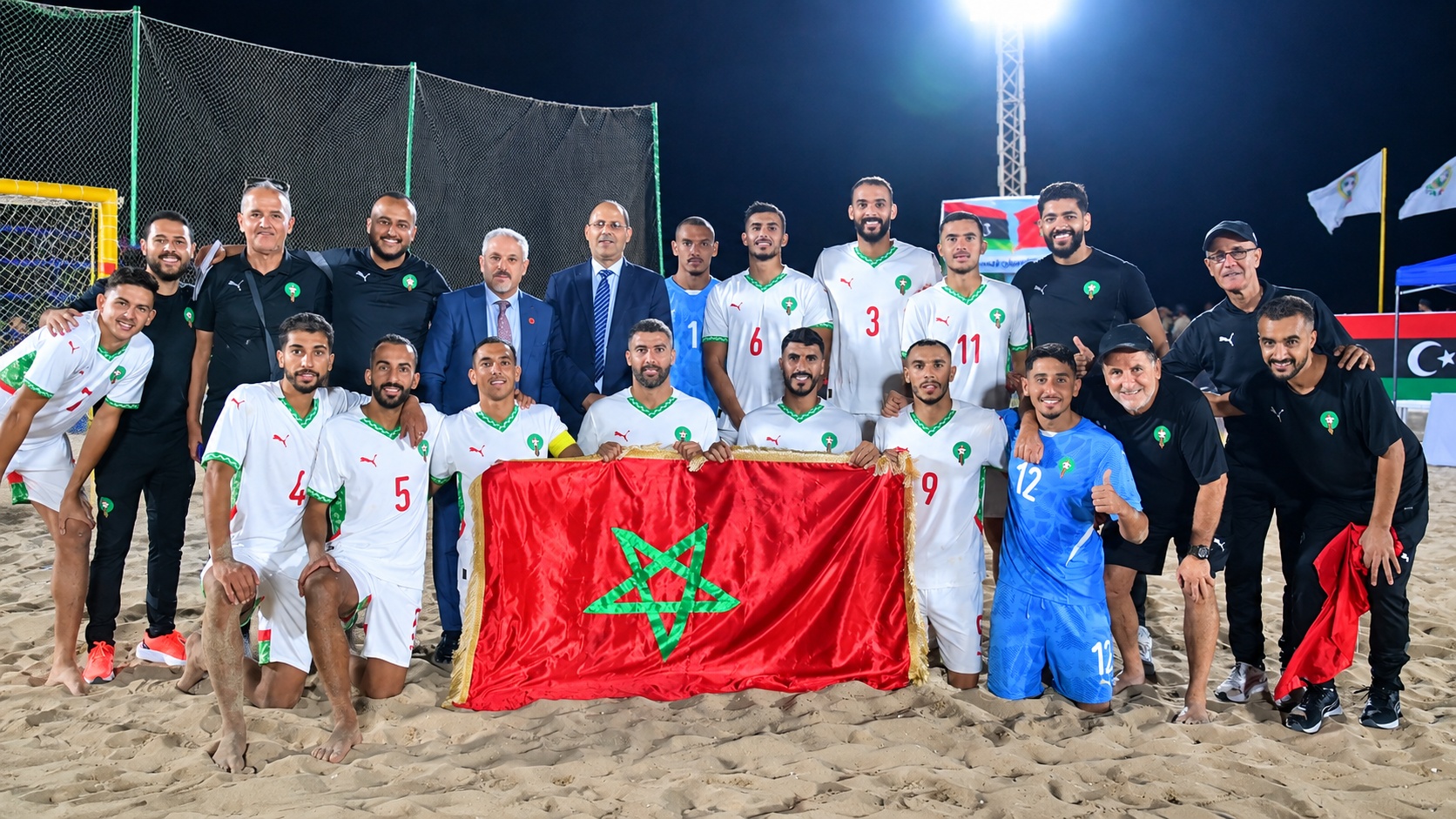 CAN Beach-soccer : les Lions prennent une option sur la qualification 