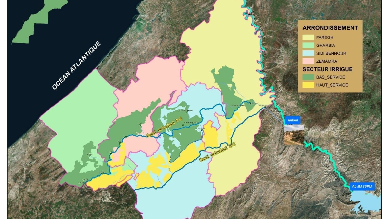 ORMVAD - Maroc : reprise de l’irrigation dans le périmètre du Doukkala à partir du 20 octobre