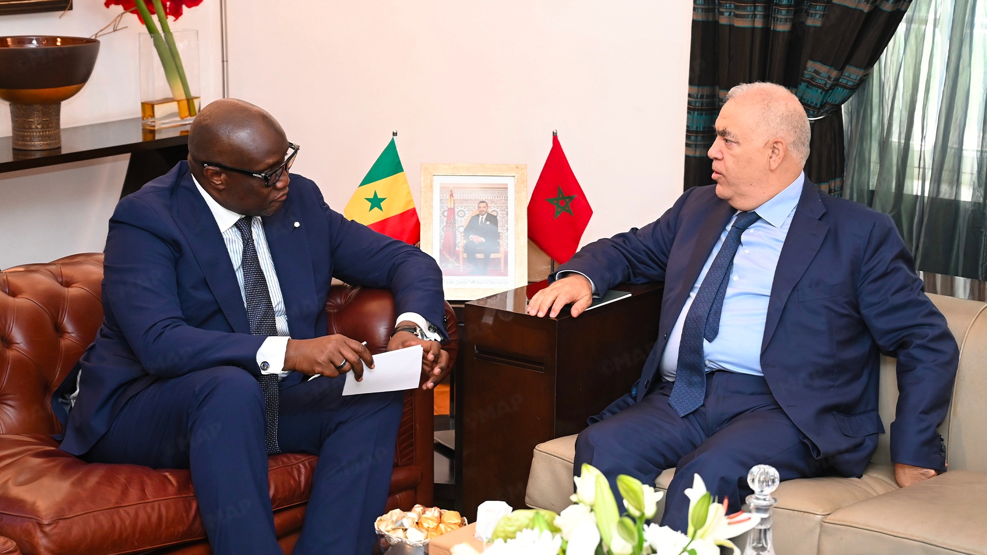 Laftit reçoit le ministre sénégalais de l’Intérieur et de la Sécurité publique