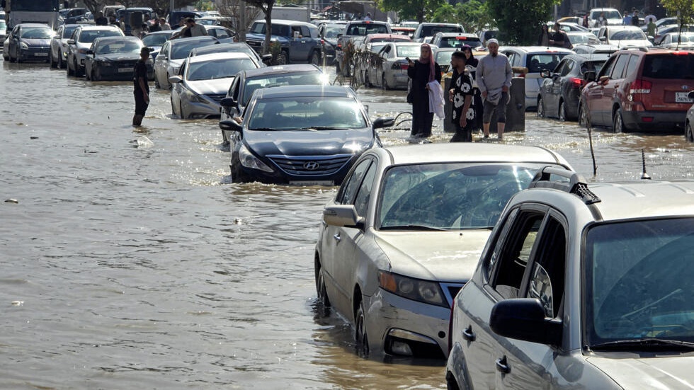 De fortes pluies à Tripoli