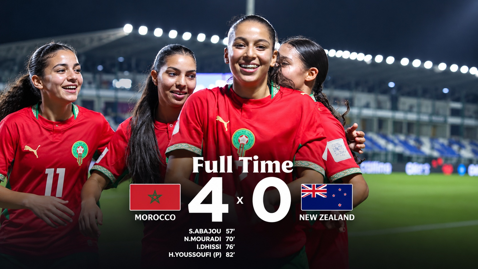 Mondial U17 féminin : les Lioncelles maitrisent la Nouvelle Zélande pour leur entrée en lice