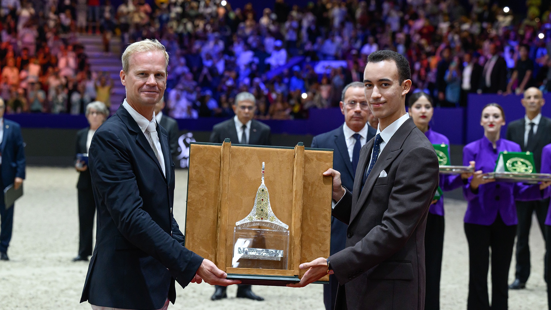 SAR le Prince Héritier Moulay El Hassan préside la cérémonie de remise du Grand Prix SM le Roi Mohammed VI de saut d’obstacles