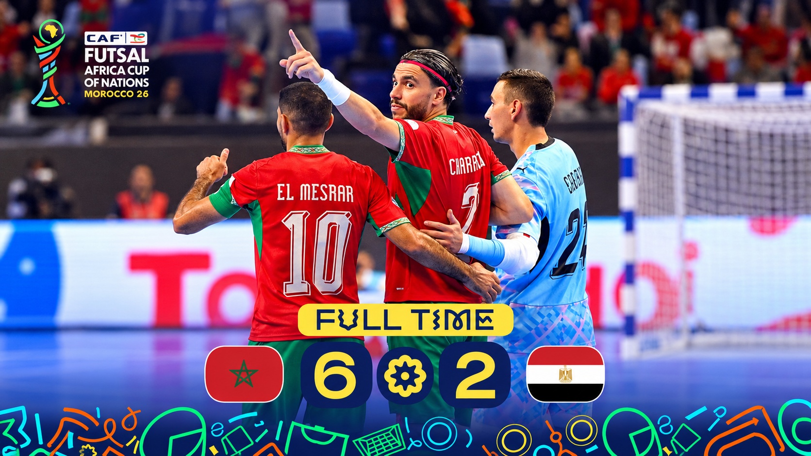 Futsal CAN2026 : le Maroc s’offre une quatrième finale consécutive