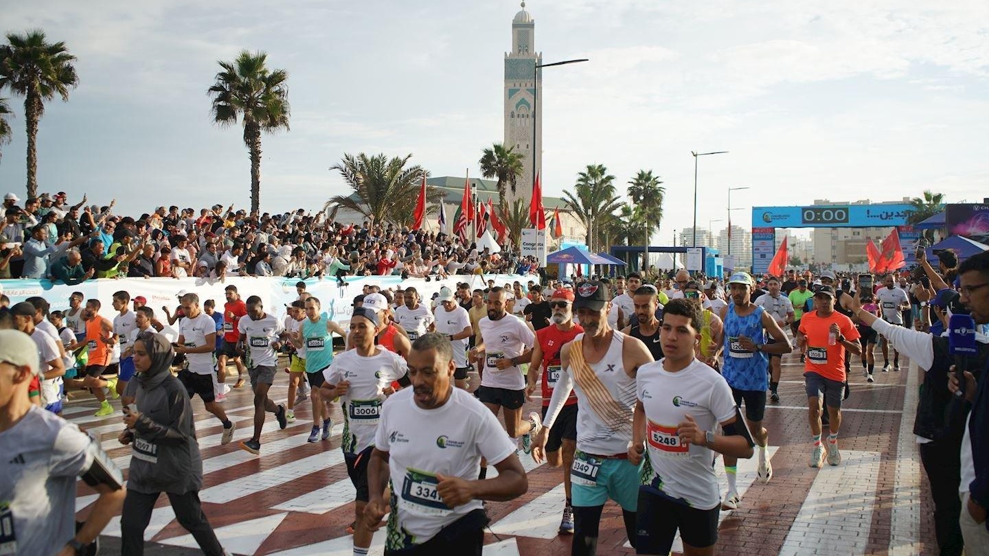 17e Casablanca Marathon : le Kenyan Sang et l’Ethiopienne Ayalew sacrés, les Marocains dominent le semi-marathon
