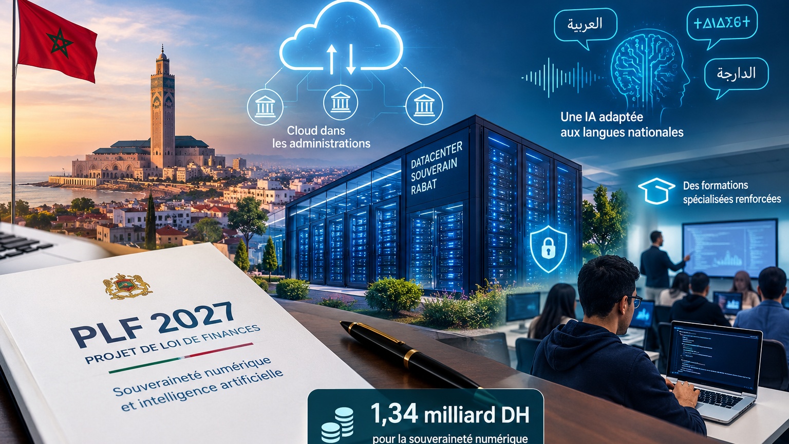 PLF 2027 - IA :  Les données stratégiques de l’État auront leur propre datacenter