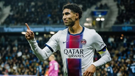 Hakimi : un récital offensif face au Havre ! Un triplé et deux passes décisives en 69 minutes