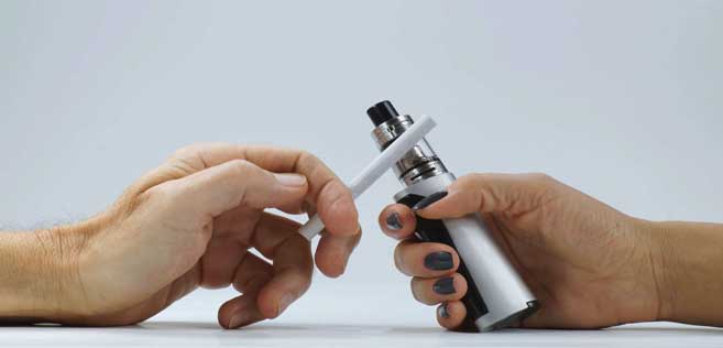 Les sans briquets, à court de vape