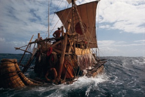 Cinquantenaire de la traversée de l’Atlantique sur un bateau en papyrus
