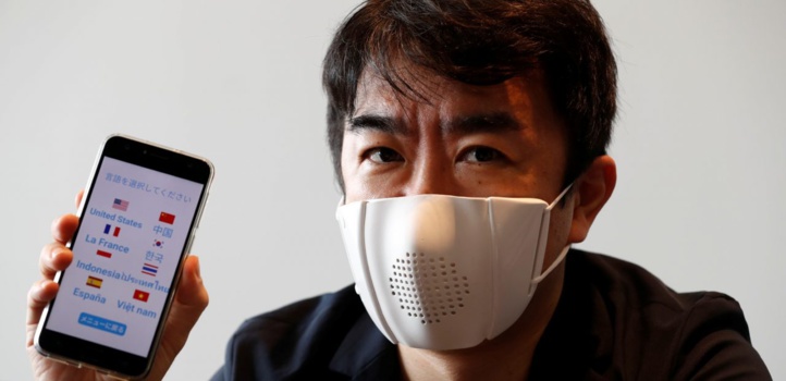C-Face Mask : Un masque intelligent qui retranscrit les paroles