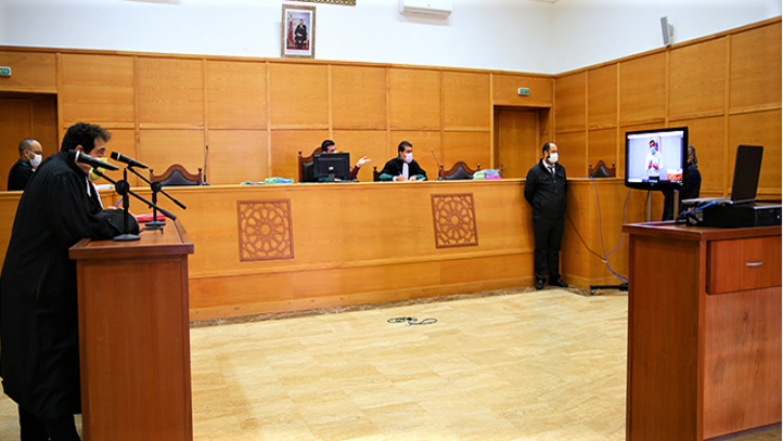 Procès à distance : 307 audiences tenues en trois jours