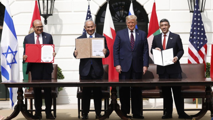 Israël, les Emirats arabes unis et Bahreïn scellent leur entente à la Maison Blanche
