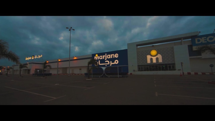 Rabat : énorme incendie à Marjane Hay Riad