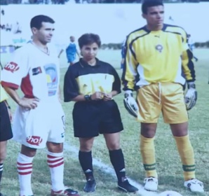 Khadija Rezzoug : première arbitre femme à avoir dirigé un match de football national masculin !
