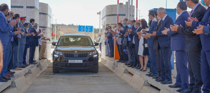 Casablanca-Berrechid : Inauguration de 2 gares de péage, nouvelle génération