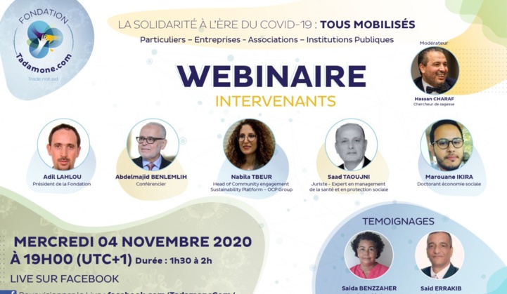 La solidarité à l’ère de la Covid-19, le Maroc appelé à plus d’altruisme dans le nouveau modèle de développement