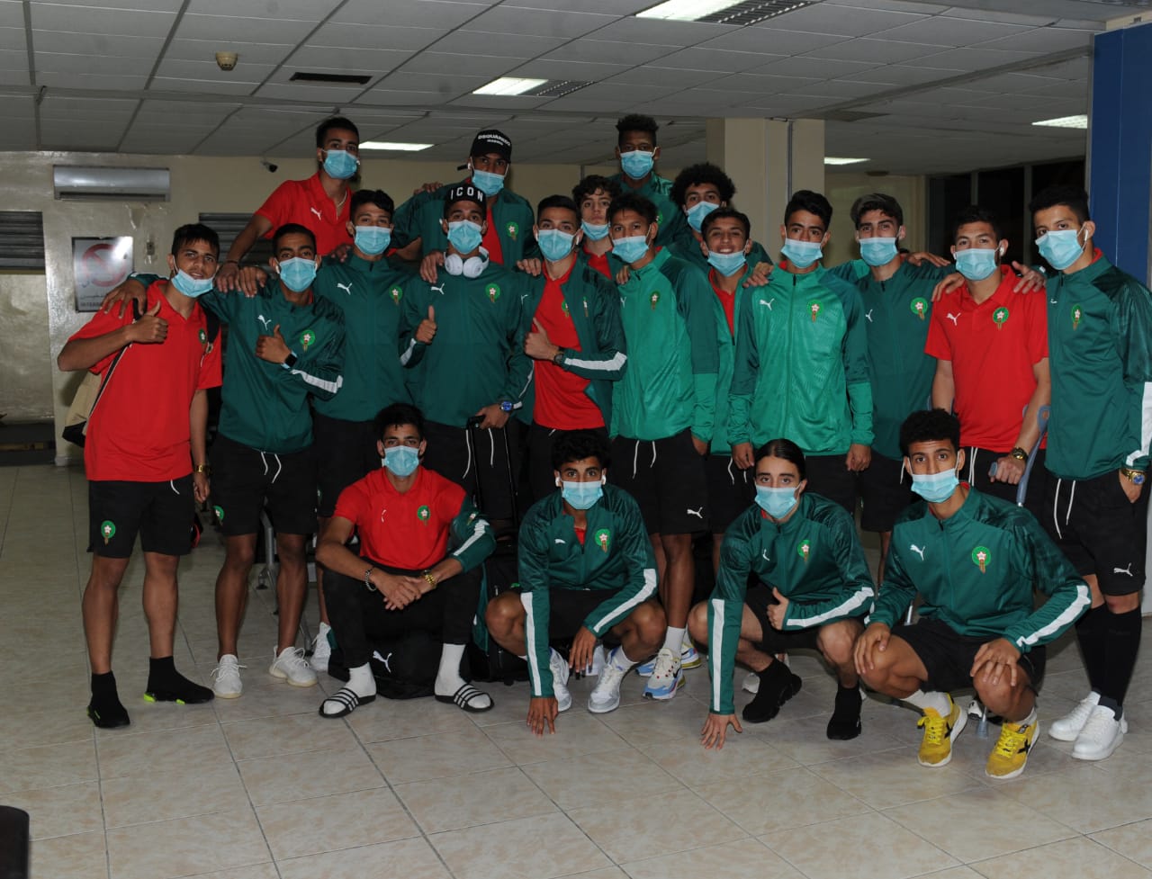 Dimanche, ouverture de la CAN U20 Mauritanie 2021 : Les 30 joueurs convoqués par la FRMF