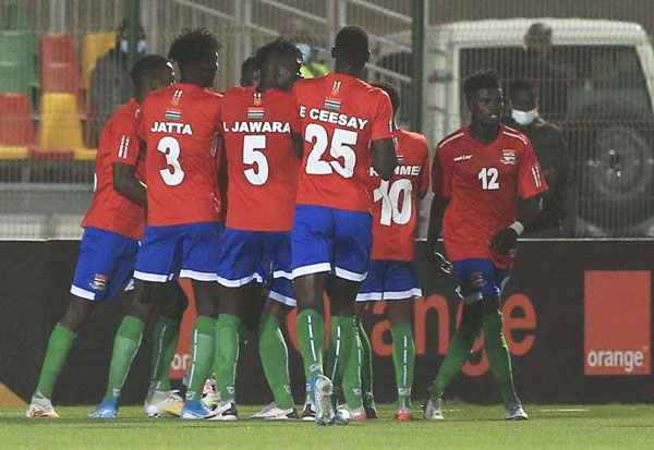Gambie-Centrafrique (3-0) : Les Gambiens en demi-finale !