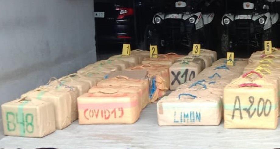 El Jadida: mise en échec d'une opération de trafic international de drogue