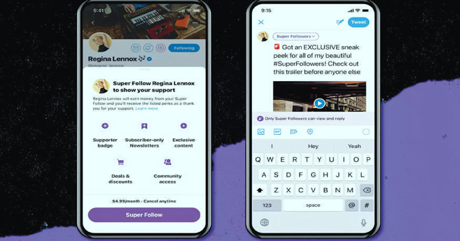 Le « Super Follow » : Une nouvelle source de revenu sur Twitter
