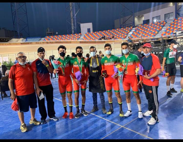 Championnats africains de cyclisme sur piste : 8 médailles dont une en or pour l'équipe nationale