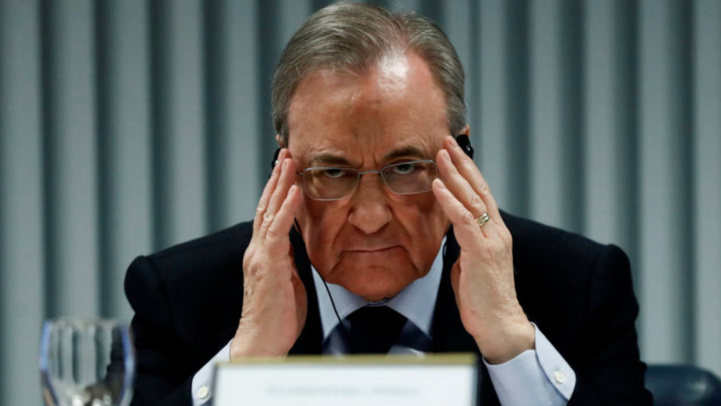 Florentino Perez : le projet de Super Ligue européenne est "en stand-by"