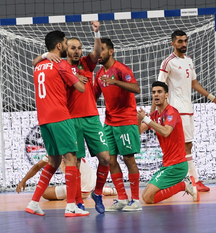 Futsal / Coupe Arabe - Egypte 2021 : Le Maroc écrase les Emirats !