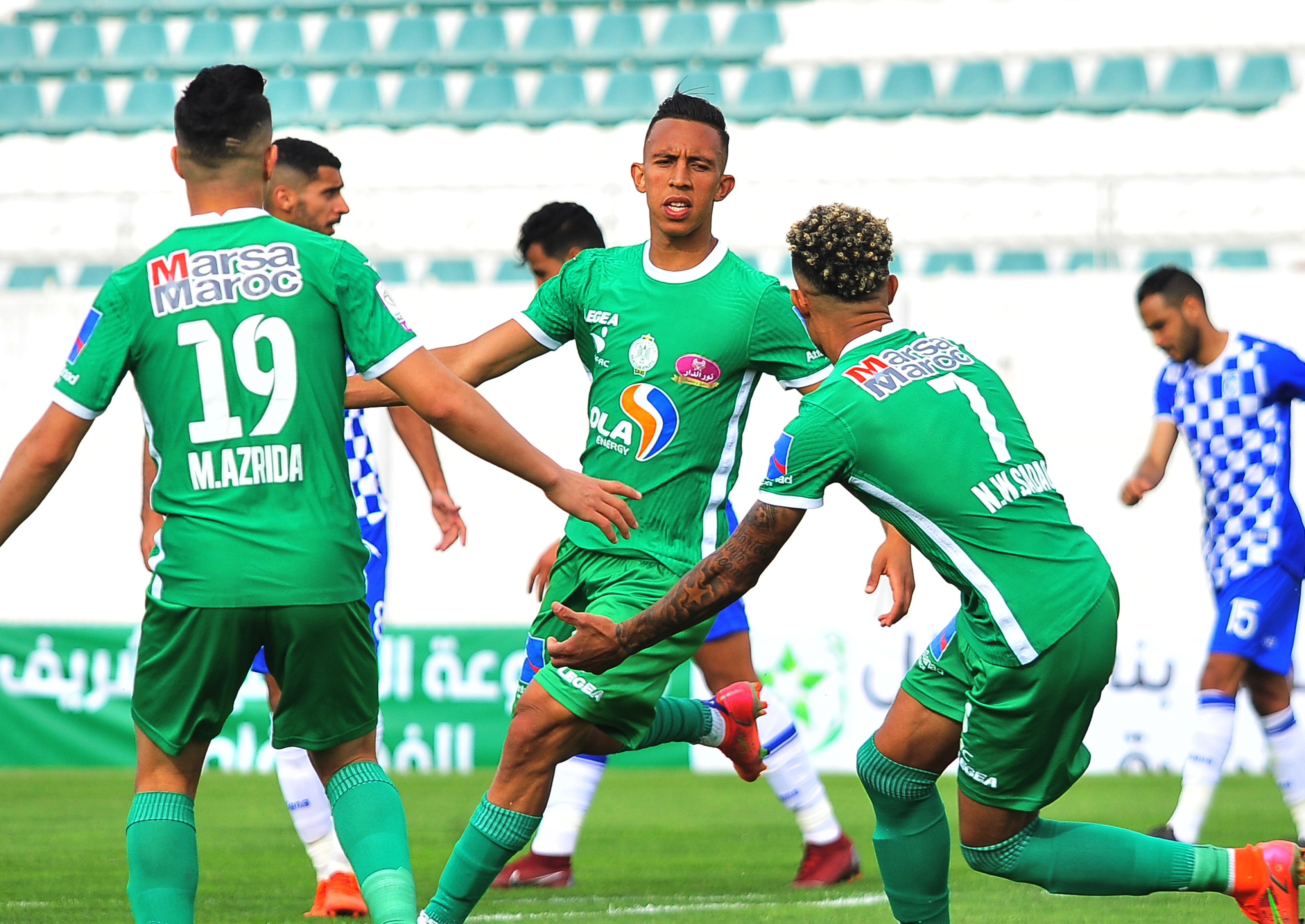 Botola / RCOZ-RCA (0-2) : Le Raja supérieur et seigneur en deuxième mi-temps