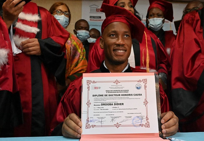 Foot africain : Dédier Drogba, docteur honoris causa !