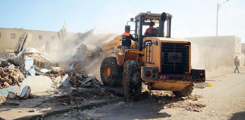 Bidonville ‘’Thomas’’ : plus aucune baraque à l’horizon