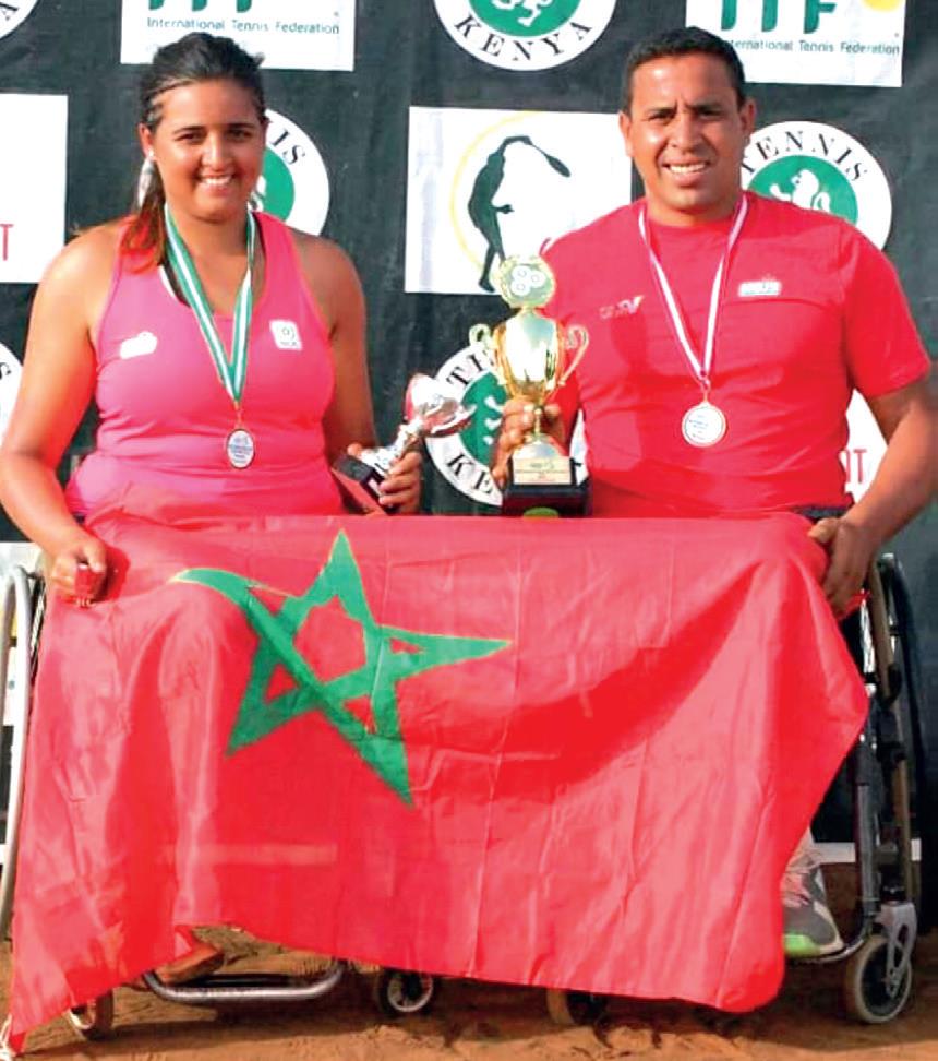 En partance pour les JO de Tokyo : Najwa Awane et L’haj Boukartacha... au nom des Paralympiques