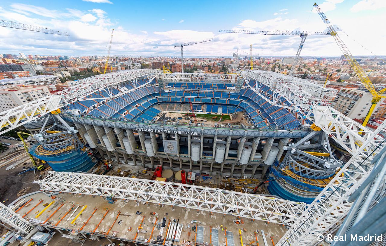 Le grand retour du public au stade Bernabeu