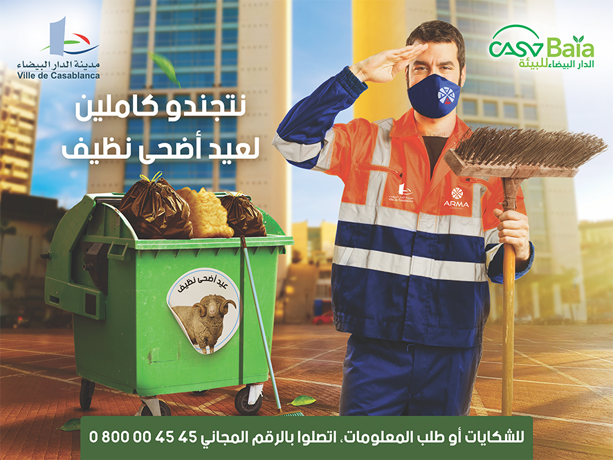 Casablanca : «Mobilisons-nous pour un Aïd al-Adha propre »