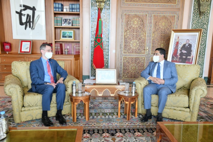 Joey Hood  s’entretient avec Bourita et rassure sur la reconnaissance américaine de la marocanité du Sahara