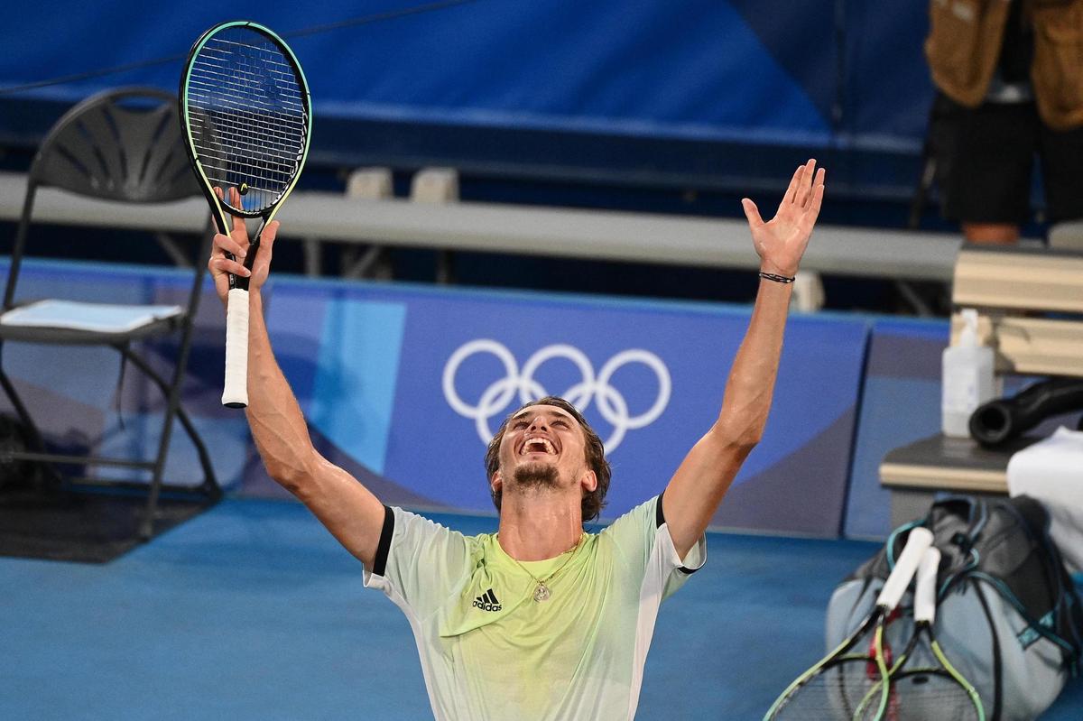 JO-Tennis : Ce dimanche, l’Allemand Alexander Zverev médaillé d’or