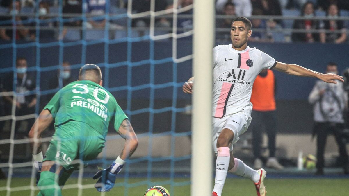 Ligue 1 : Le PSG renverse Troyes grâce à Hakimi et Icardi (1-2)